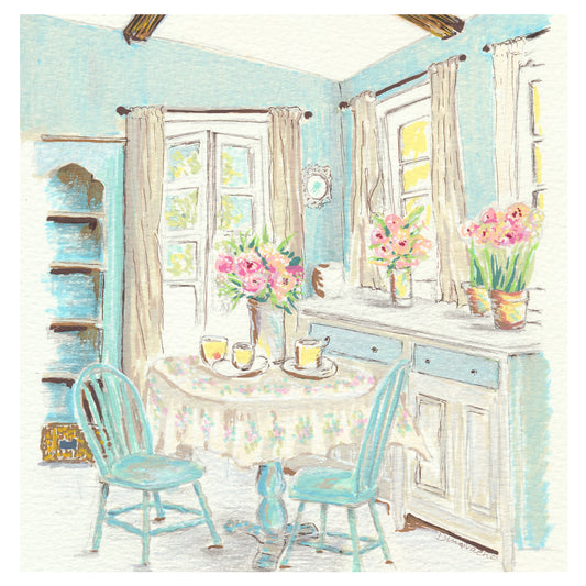 "Lovely Setting for Two"